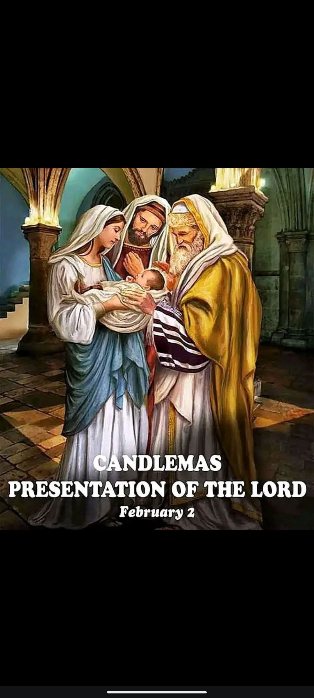 CANDLEMAS  (PRESENTATION OF THE LORD)